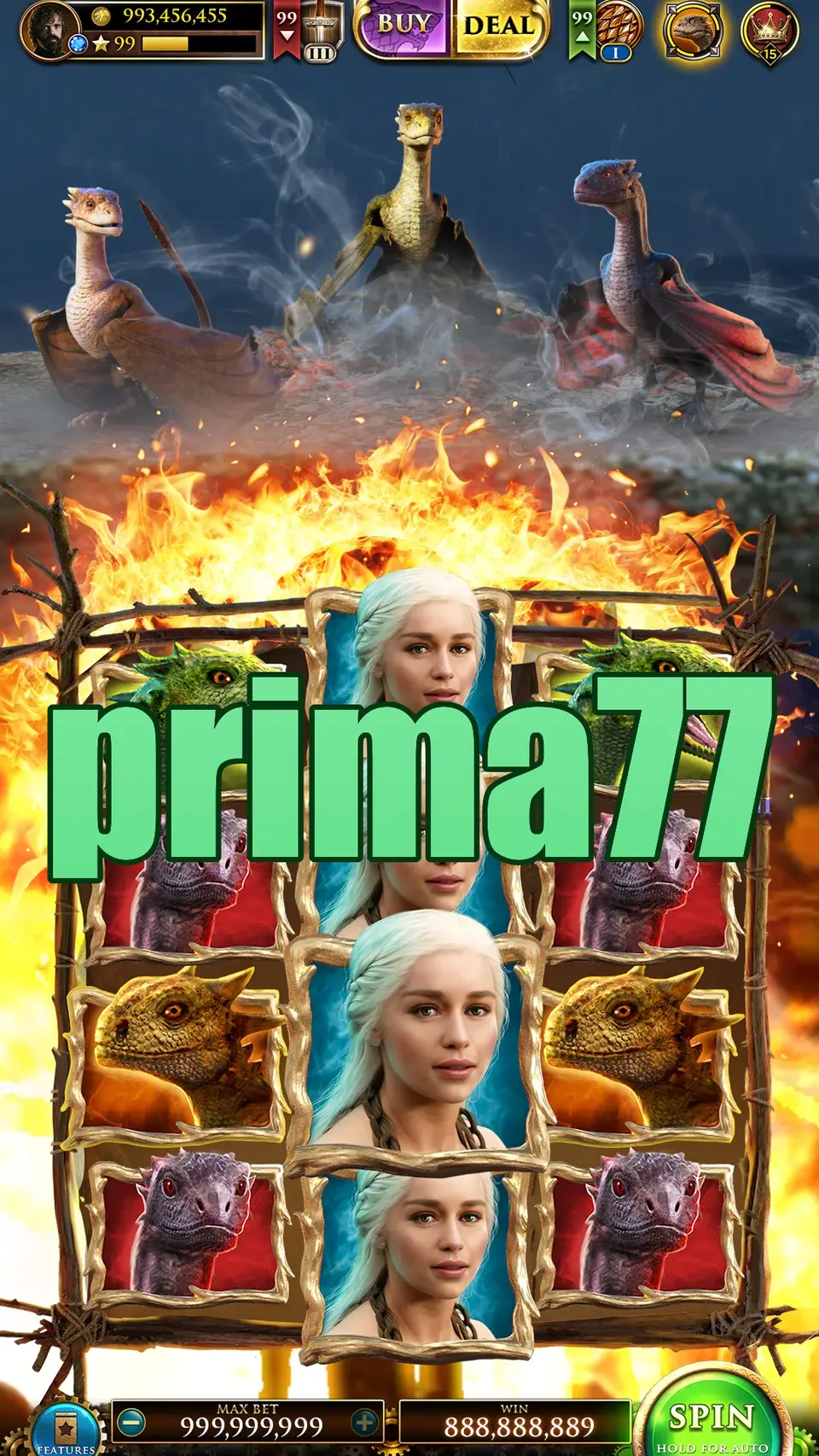 prima77 Masuk